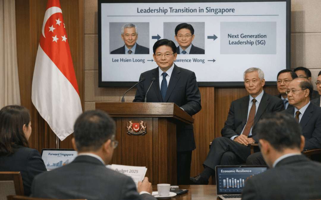 Sucesión política y liderazgo post‑Lee Hsien Loong en Singapur