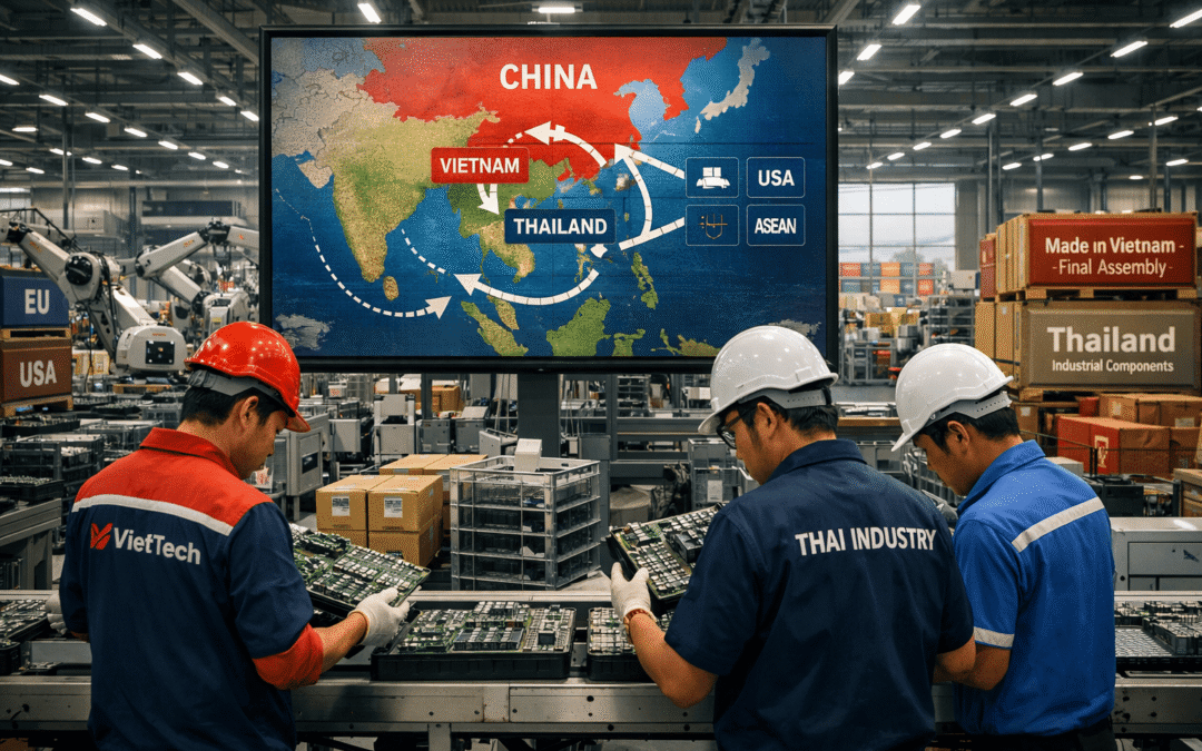 Competencia con Vietnam por inversiones manufactureras de “China+1”